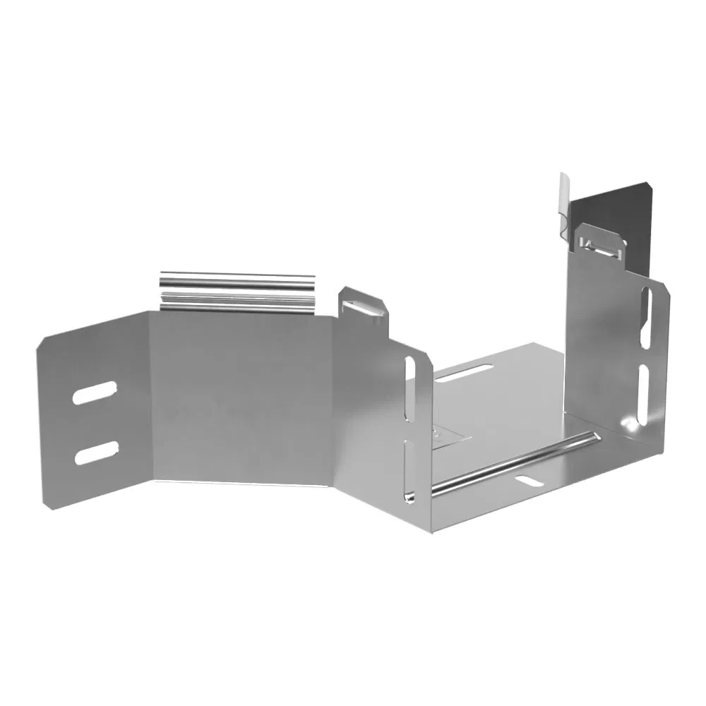 水平分流器 标准 INOX (AISI 304) 150х100 (0,7 mm) Промрукав PR16.2631
