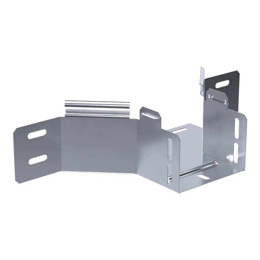 Horizontal deflector Standard INOX (AISI 316) 100x80 (0.7 mm) Promrukav PR16.2659
