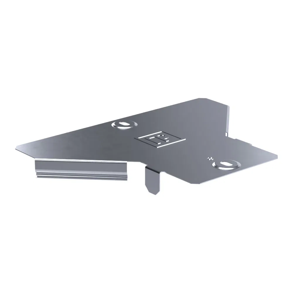 水平分流器盖板 标准 INOX (AISI 316) 100 (0,7 mm) Промрукав PR16.2680