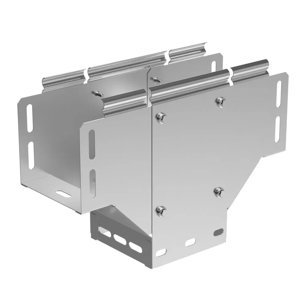 Ответвитель Т-образный вертикальный Стандарт INOX (AISI 304) 100х100 (0,7 мм) Промрукав PR16.2720