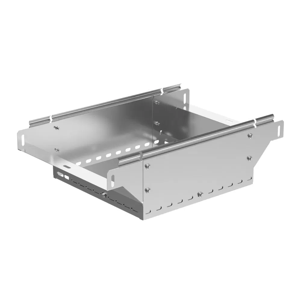 T-shaped vertical Tee Standard INOX (AISI 304) 300x50 (0.7 mm) Promrukav PR16.2727
