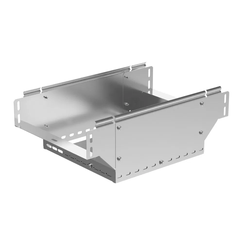Ответвитель Т-образный вертикальный Стандарт INOX (AISI 304) 300х80 (0,7 мм) Промрукав PR16.2728