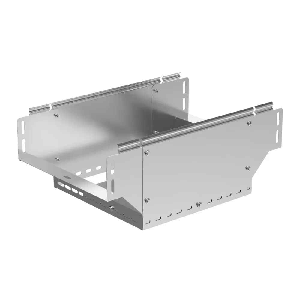 T型垂直分流器 标准 INOX (AISI 304) 300х100 (0,7 mm) Промрукав PR16.2729