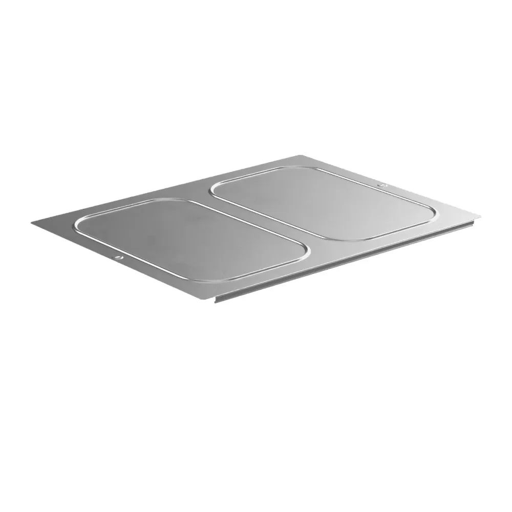 T型垂直分流器盖板 标准 INOX (AISI 304) 600 (0,7 mm) Промрукав PR16.2746