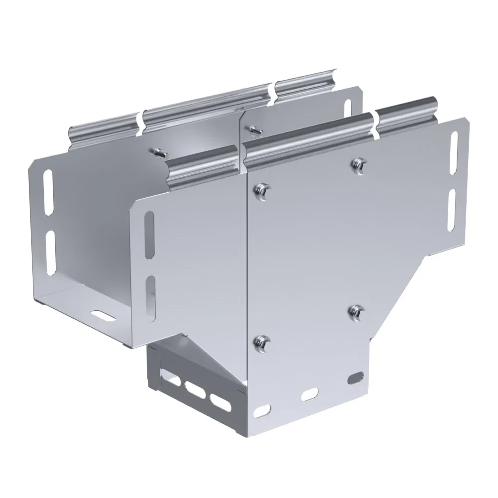 T型垂直分流器 标准 INOX (AISI 316) 100х100 (0,7 mm) Промрукав PR16.2750