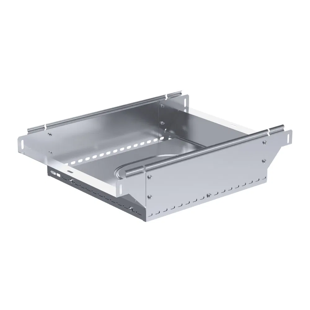 T-shaped vertical Tee Standard INOX (AISI 316) 400x80 (0.7 mm) Promrukav PR16.2761