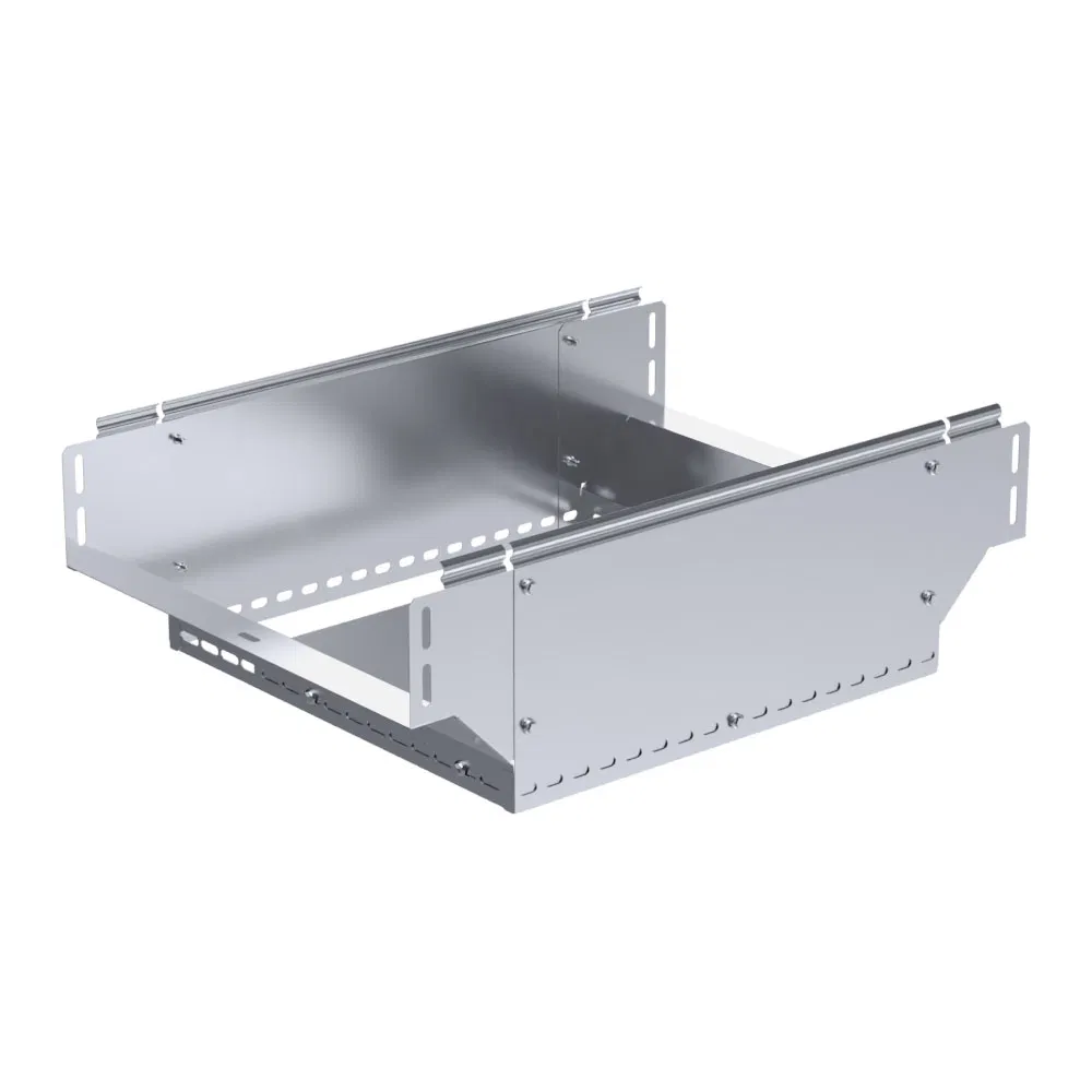 T-shaped vertical Tee Standard INOX (AISI 316) 400x100 (0.7 mm) Promrukav PR16.2762