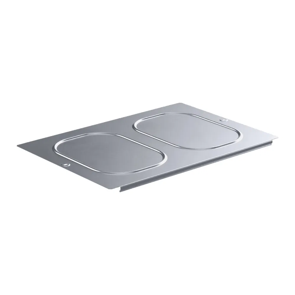 T型垂直分流器盖板 标准 INOX (AISI 316) 400 (0,7 mm) Промрукав PR16.2774