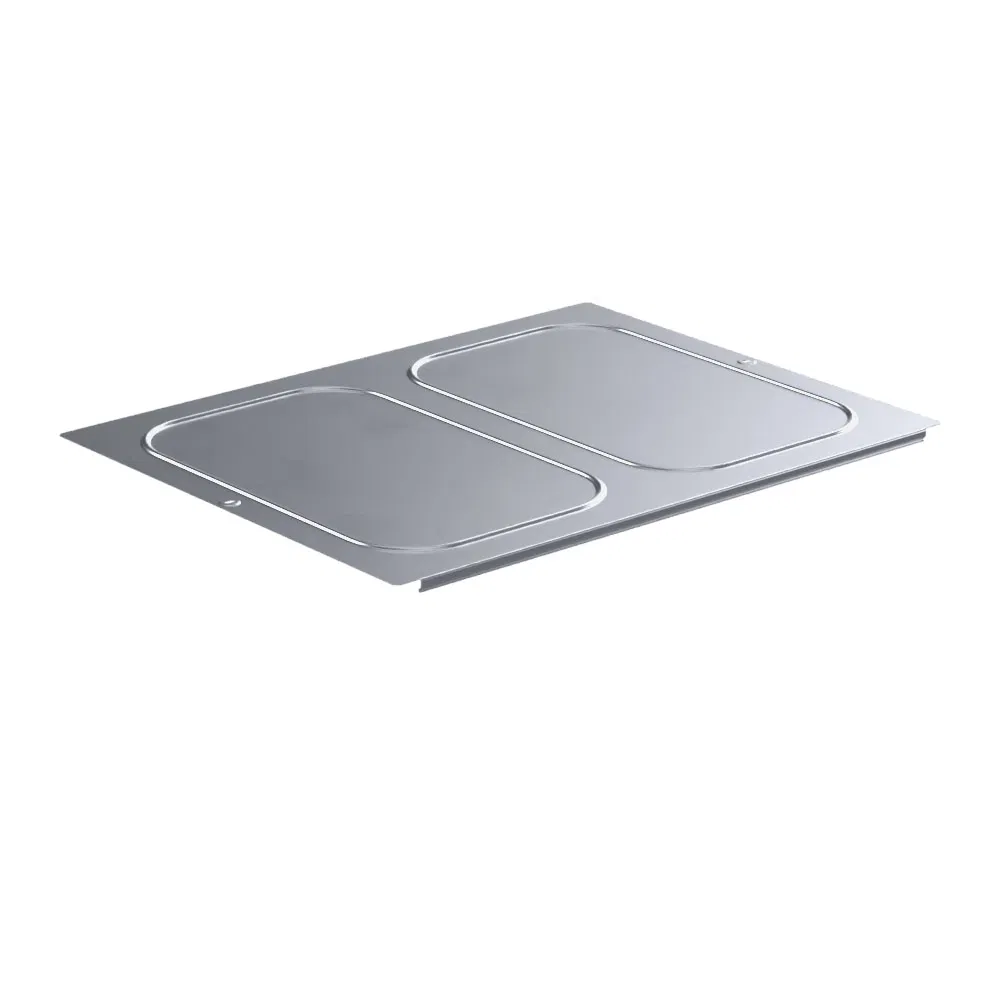 T型垂直分流器盖板 标准 INOX (AISI 316) 600 (0,7 mm) Промрукав PR16.2776