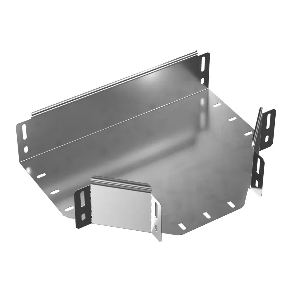 T-shaped Diverter Standard INOX (AISI 304) 200x100 (0.7 mm) Promrukav PR16.2816