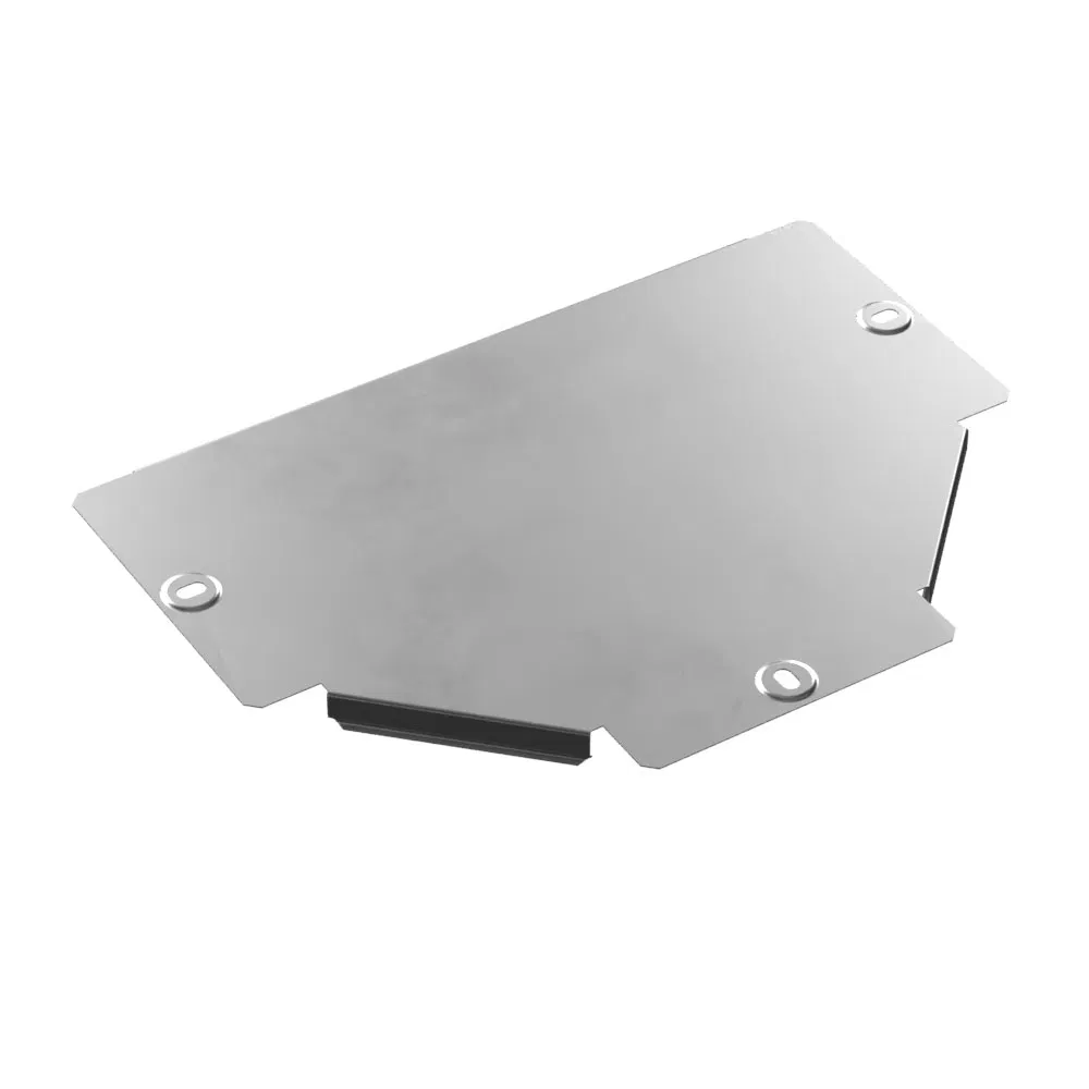 T-shaped branch cover Standard INOX (AISI 304) 150 (0.7 mm) Promrukav PR16.2831