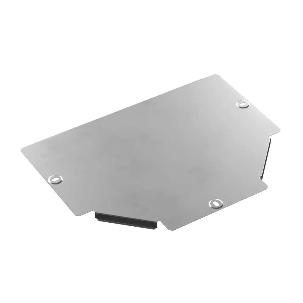 T-shaped branch cover Standard INOX (AISI 304) 200 (0.7 mm) Promrukav PR16.2832