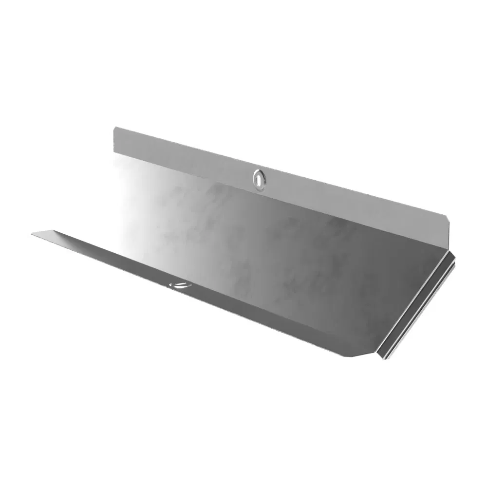 45度垂直内角盖 标准 INOX (AISI 304) 600 (0,8 mm) Промрукав PR16.3170