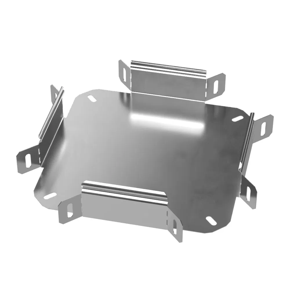 Ответвитель Х-образный Стандарт INOX (AISI 304) 100х50 (0,7 мм) Промрукав PR16.3172