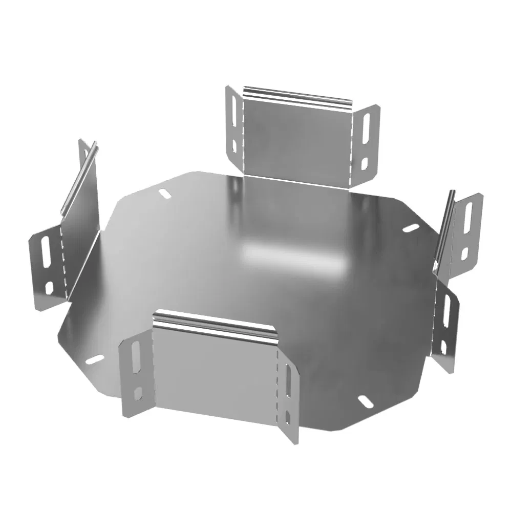 X-shaped Diverter Standard INOX (AISI 304) 150x100 (0.7 mm) Promrukav PR16.3177