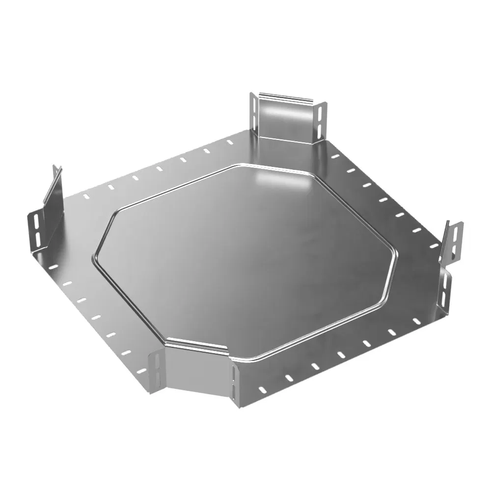 Ответвитель Х-образный Стандарт INOX (AISI 304) 400х100 (0,8 мм) Промрукав PR16.3186