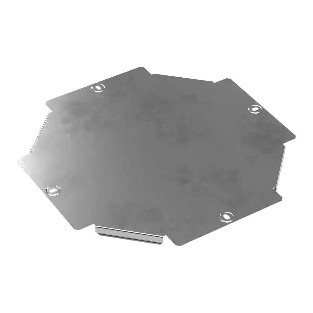 X型分流器盖板 标准 INOX (AISI 304) 200 (0,7 mm) Промрукав PR16.3196