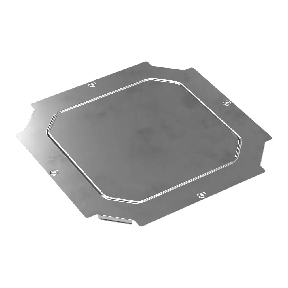 X-shaped branch cover Standard INOX (AISI 304) 400 (0.8 mm) Promrukav PR16.3198