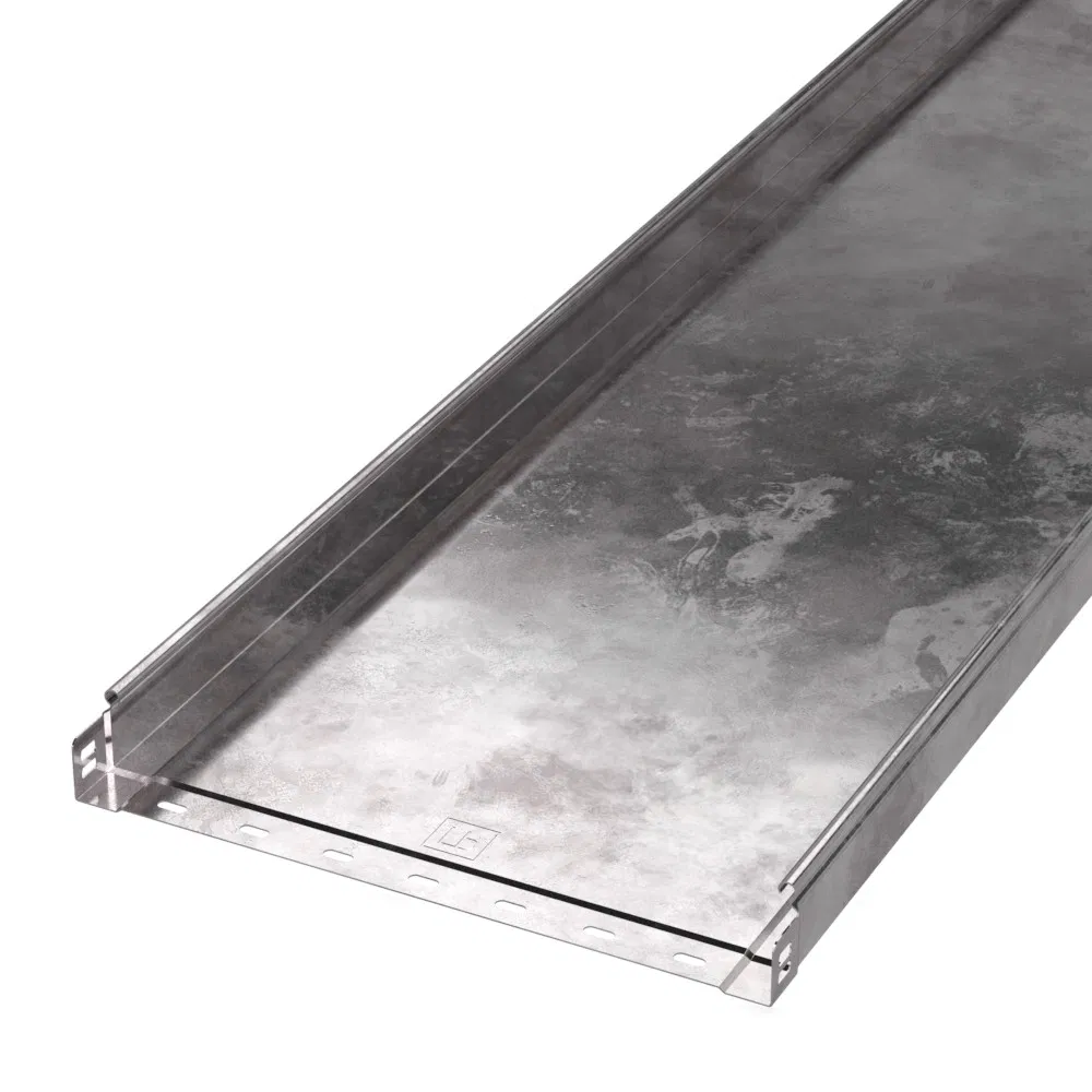 Non-perforated tray Standard 400x50x2000 (1.0 mm) (4 m/up) Promrukav PR16.33008