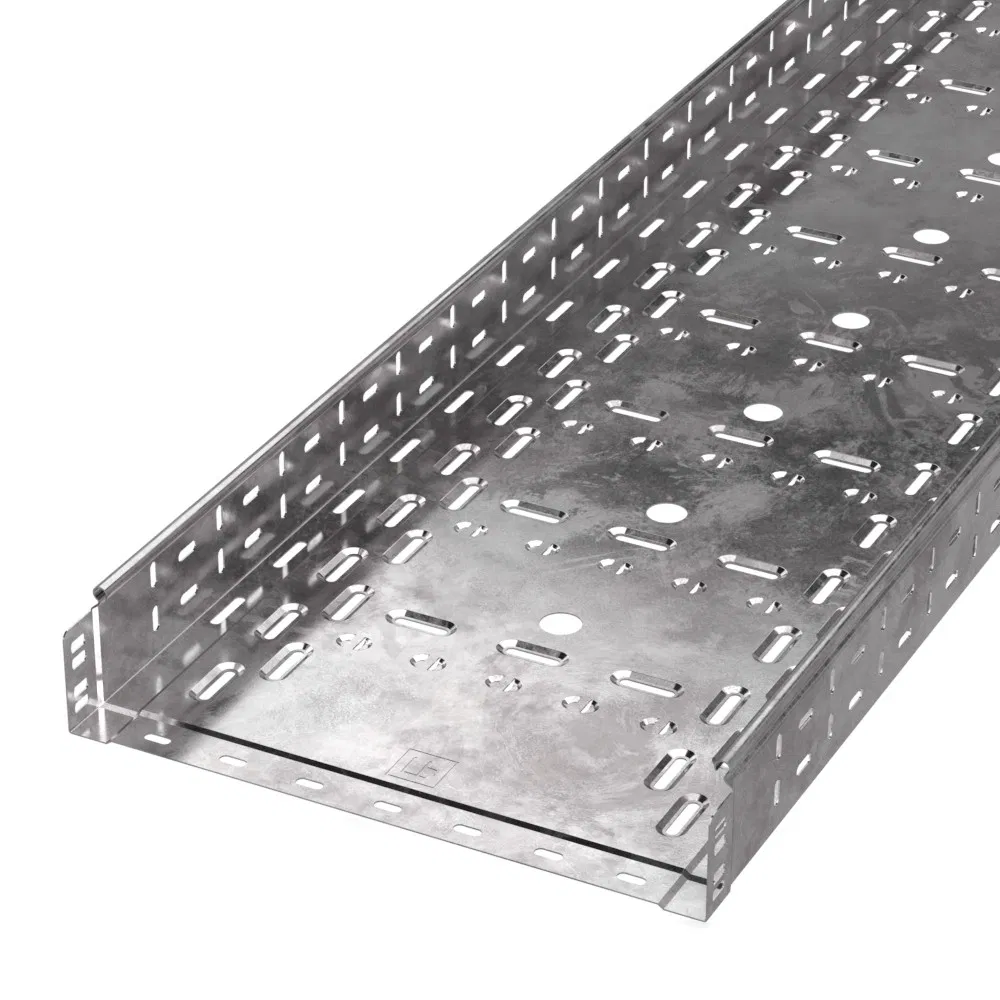 Perforated tray Standard 400x80x2000 (0.8 mm) (4 m/up) Promrukav PR16.33043