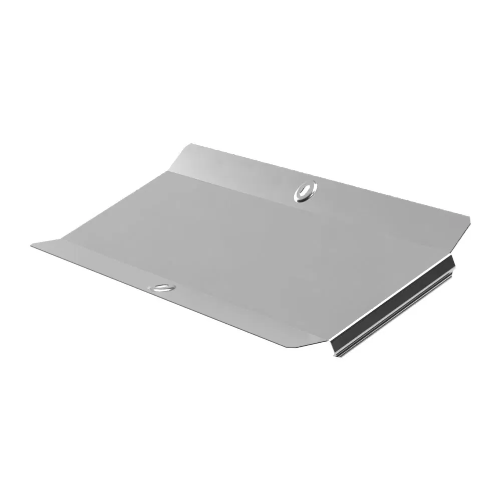 90度垂直内角盖 标准 INOX (AISI 304) 400 (0,8 mm) Промрукав PR16.3744