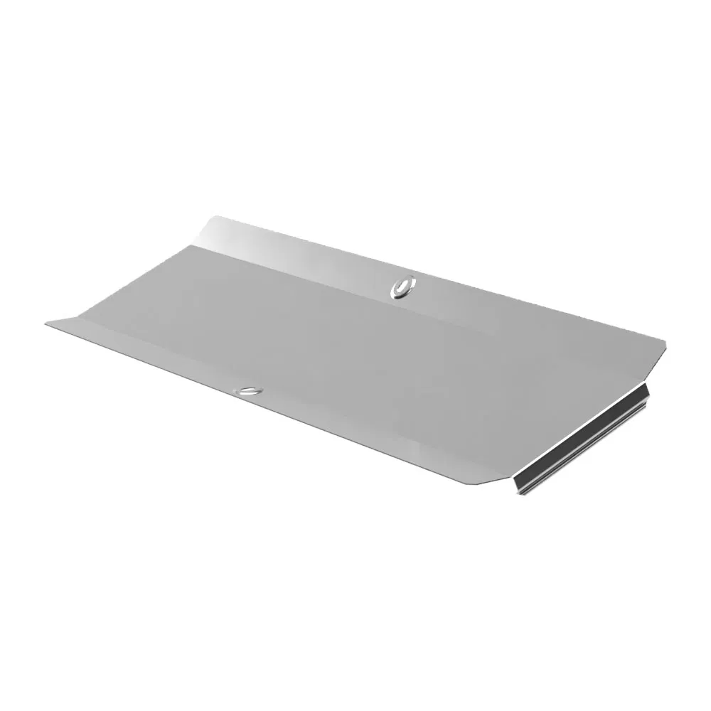 90度垂直内角盖 标准 INOX (AISI 304) 600 (0,8 mm) Промрукав PR16.3746