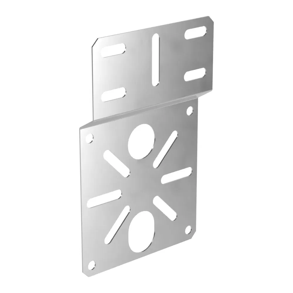 Монтажная пластина для ЭМК Стандарт INOX (AISI 304) 175х110 (1,0 мм) Промрукав PR16.3810