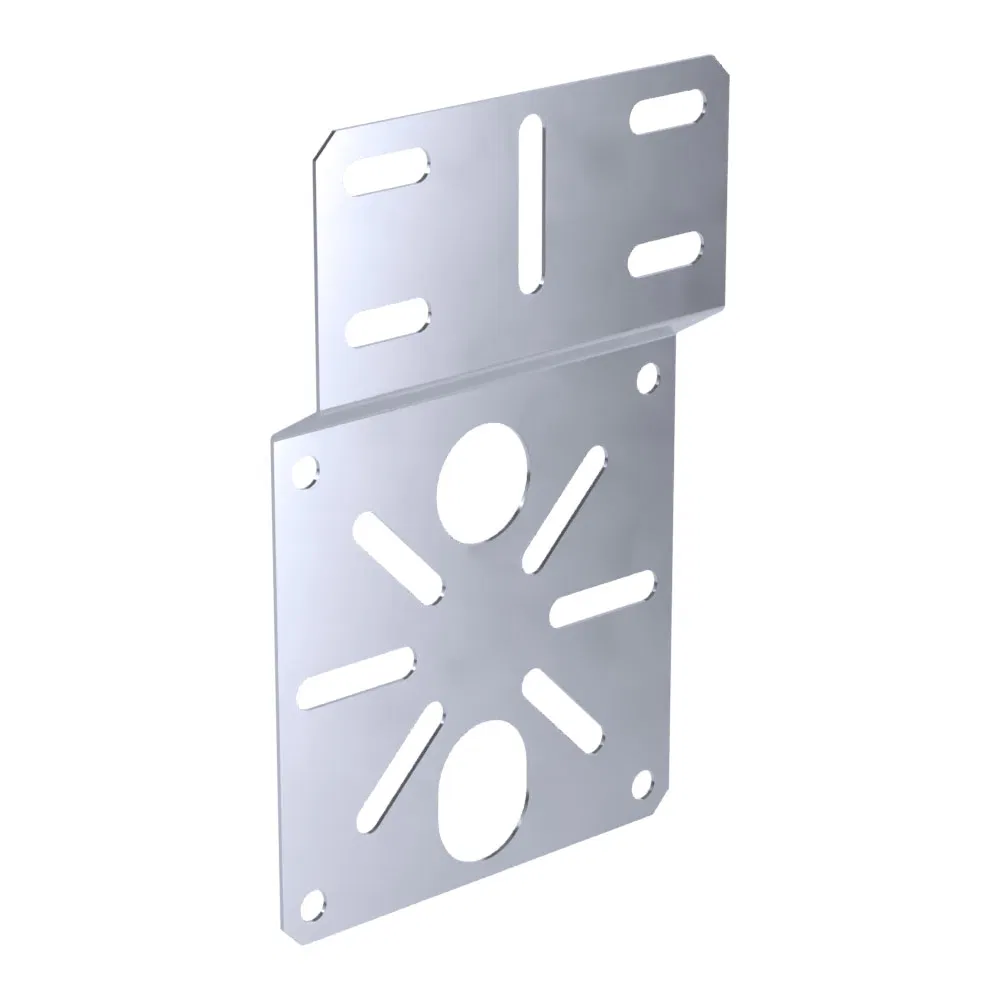 Монтажная пластина для ЭМК Стандарт INOX (AISI 316) 175х110 (1,0 мм) Промрукав PR16.3812