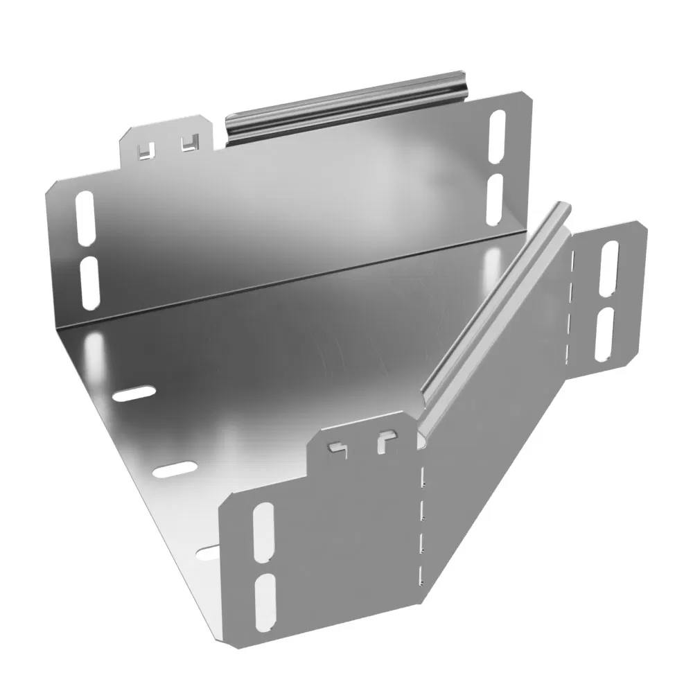 左侧适配器 INOX 标准 (AISI 304) 200х100х80 (0,7 mm) Промрукав PR16.4252