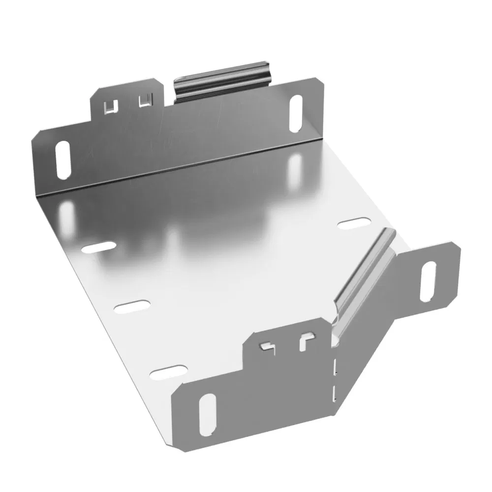 左侧适配器 INOX 标准 (AISI 304) 200х150х50 (0,7 mm) Промрукав PR16.4254