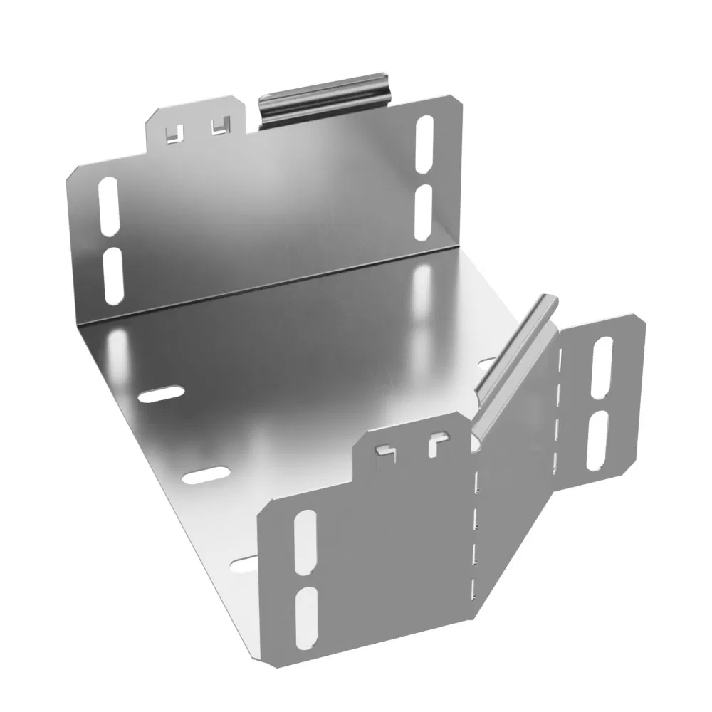 左侧适配器 INOX (AISI 304) 200х150х80 (0,7 mm) Промрукав PR16.4255