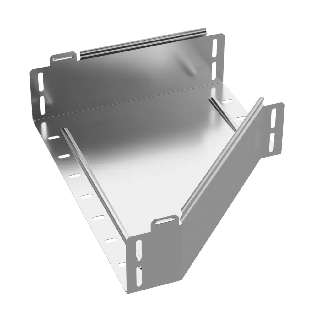 左侧适配器 INOX 标准 (AISI 304) 400х200х100 (0,8 mm) Промрукав PR16.4268