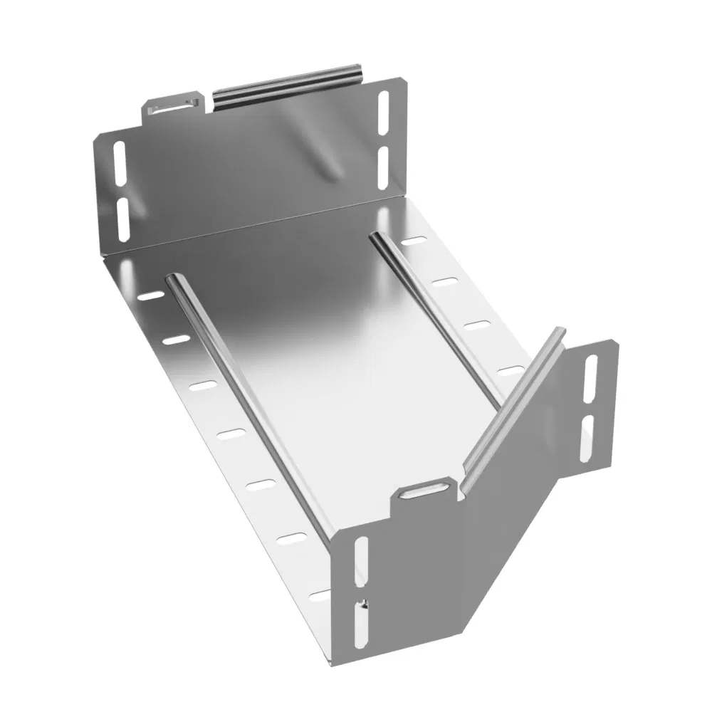左侧适配器 INOX 标准 (AISI 304) 400x300x100 (0,8 mm) Промрукав PR16.4271