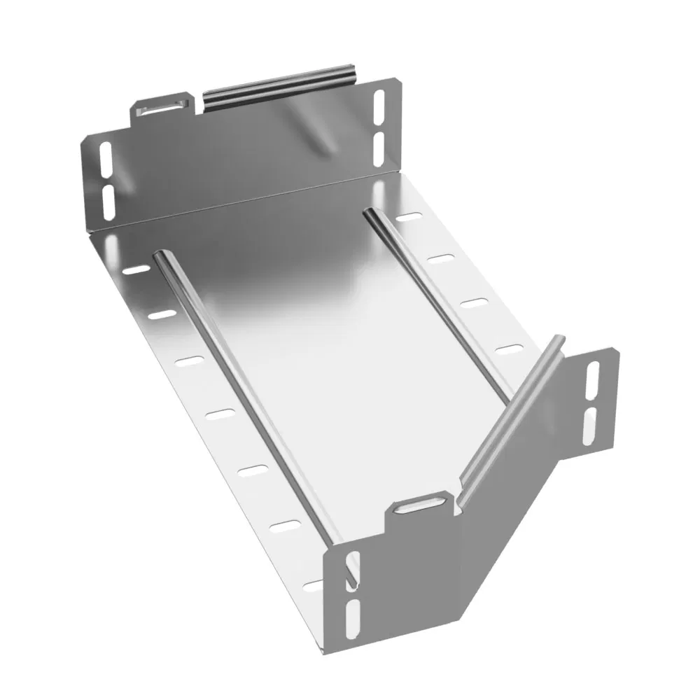 左侧适配器 INOX 标准 (AISI 304) 400х300х80 (0,8 mm) Промрукав PR16.4273