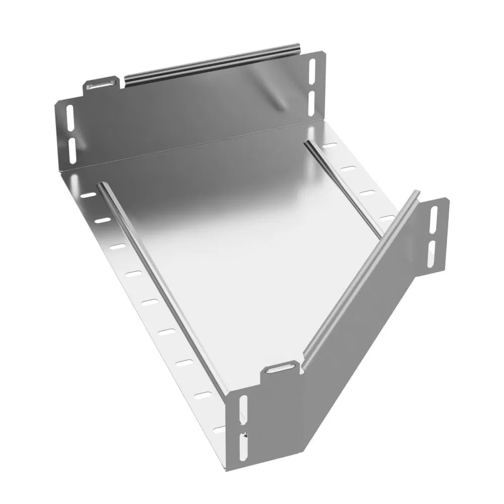 左侧适配器 INOX 标准 (AISI 304) 500x300x100 (0,8 mm) Промрукав PR16.4280
