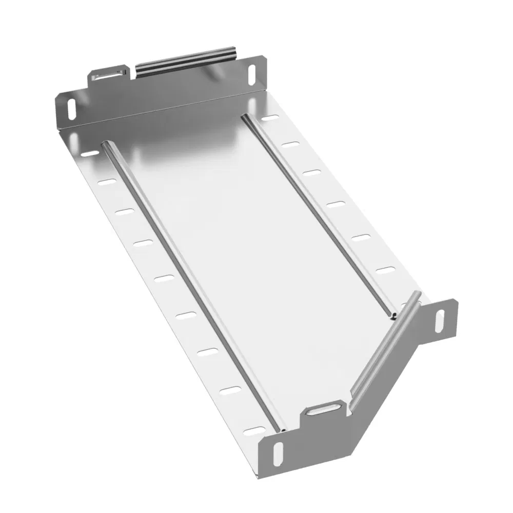 左侧适配器 INOX 标准 (AISI 304) 500x400x50 (0,8 mm) Промрукав PR16.4284