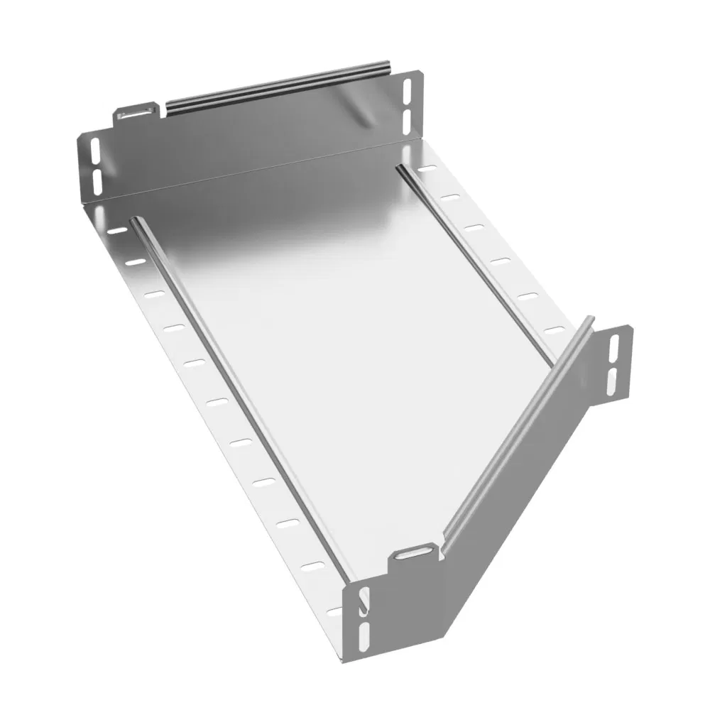 左侧适配器 INOX 标准 (AISI 304) 500х400х80 (0,8 mm) Промрукав PR16.4285