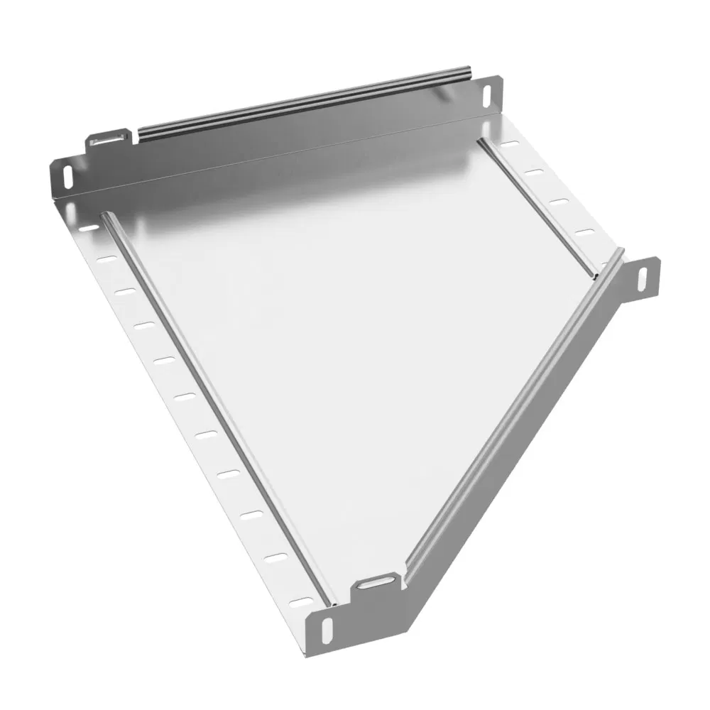 左侧适配器 INOX 标准 (AISI 304) 600х300х50 (0,8 mm) Промрукав PR16.4287