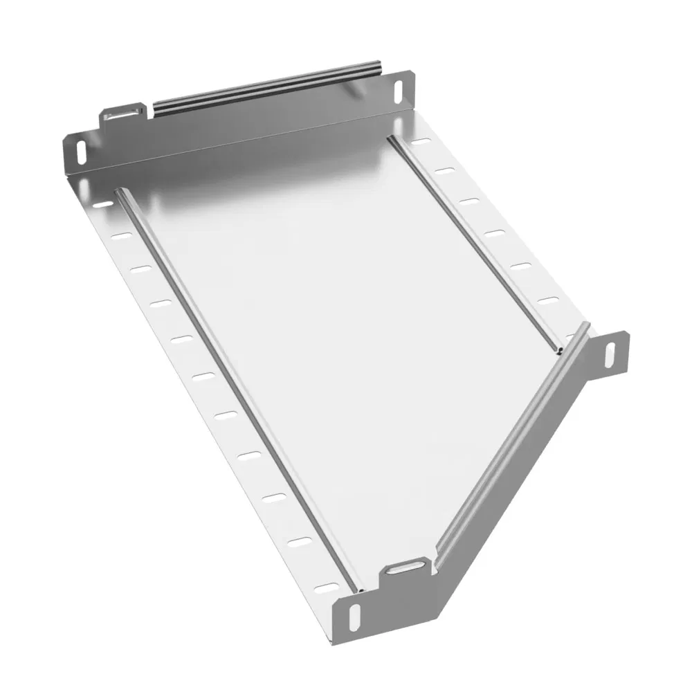 左侧适配器 INOX 标准 (AISI 304) 600х400х50 (0,8 mm) Промрукав PR16.4290