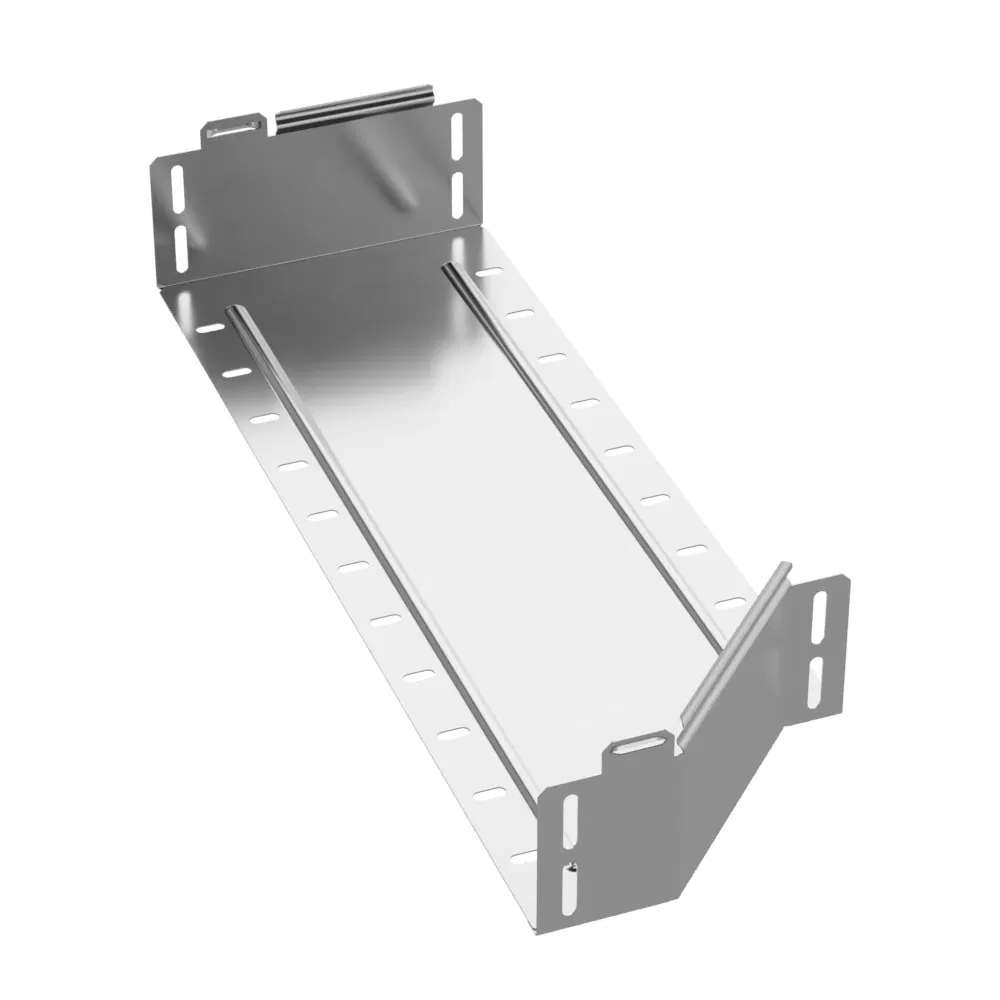 左侧适配器 INOX 标准 (AISI 304) 600х500х100 (0,8 mm) Промрукав PR16.4292