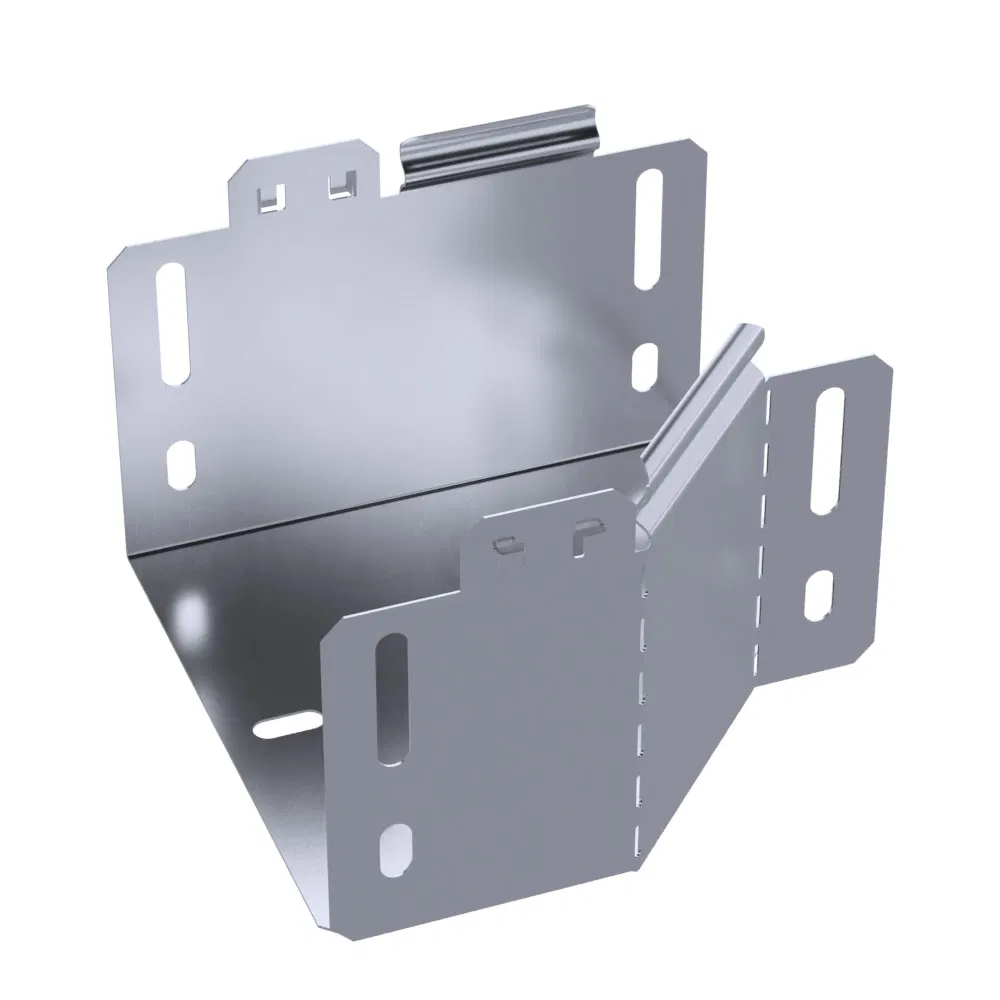 左侧适配器 INOX 标准 (AISI 316) 150х100х100 (0,7 mm) Промрукав PR16.5527