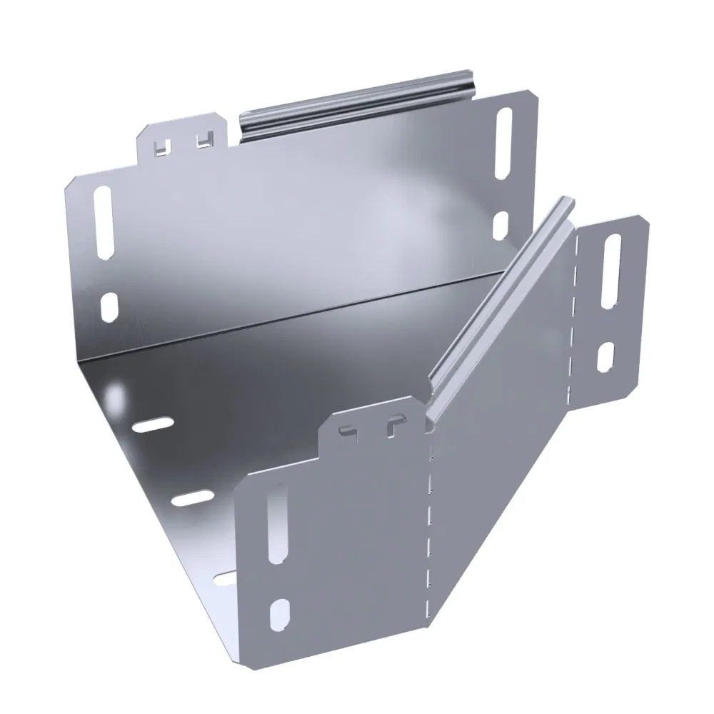 左侧适配器 INOX 标准 (AISI 316) 200х100х100 (0,7 mm) Промрукав PR16.5530