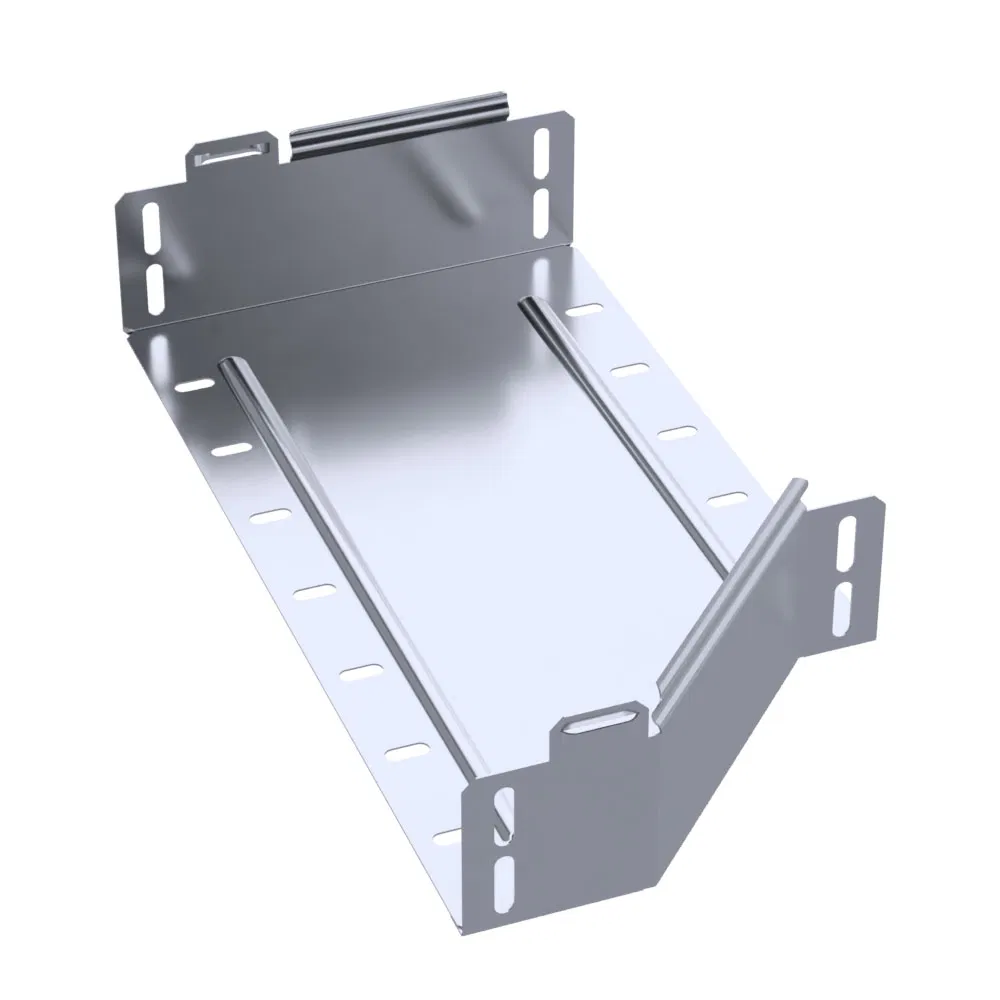 左侧适配器 INOX 标准 (AISI 316) 400x300x80 (0,8 mm) Промрукав PR16.5553