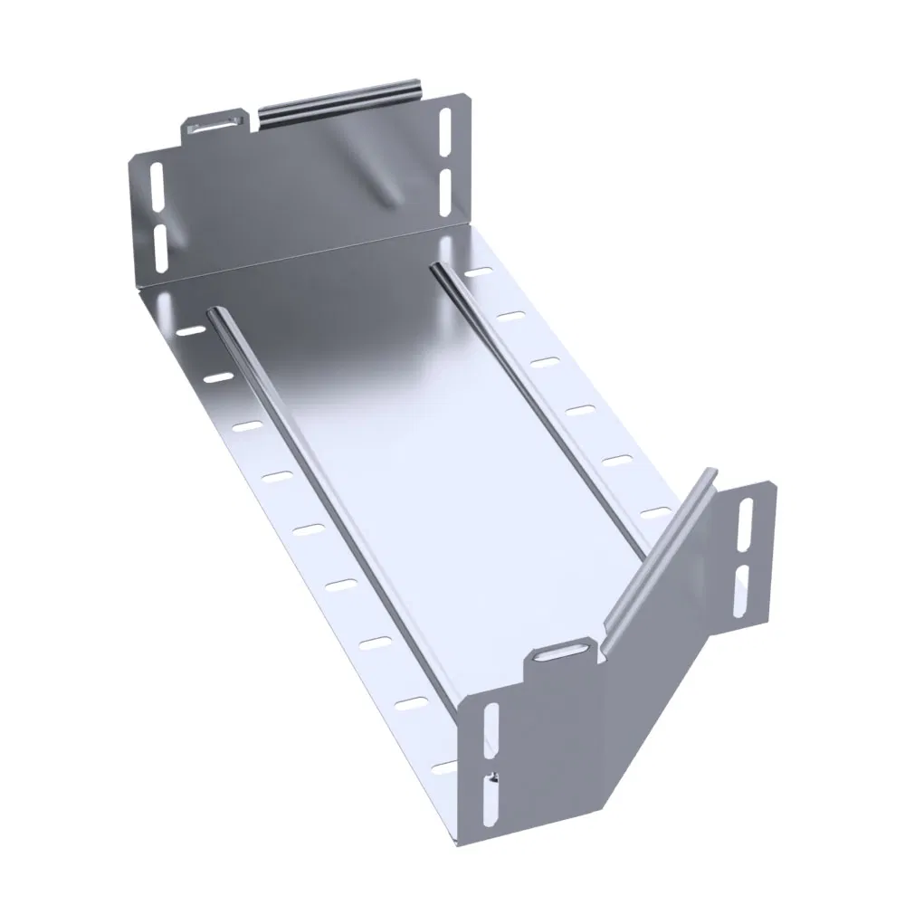 左侧适配器 INOX 标准 (AISI 316) 500x400x100 (0,8 mm) Промрукав PR16.5563