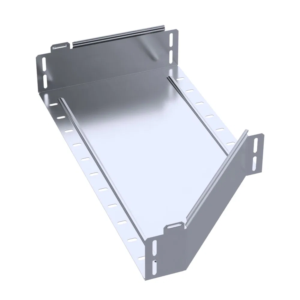 左侧适配器 INOX 标准 (AISI 316) 600х400х100 (0,8 mm) Промрукав PR16.5569