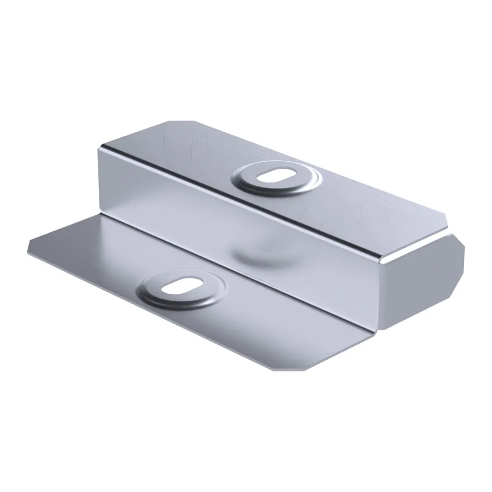 Height adapter Standard INOX (AISI 316) 100x100x80 (0.7 mm) Promrukav PR16.5680