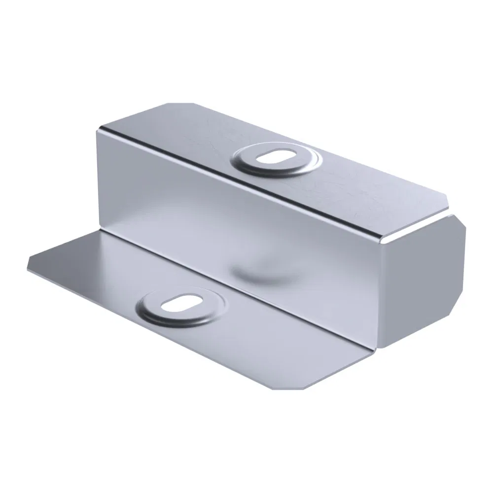 高度转换接头 标准 INOX (AISI 316) 100х80х50 (0,7 mm) Промрукав PR16.5681
