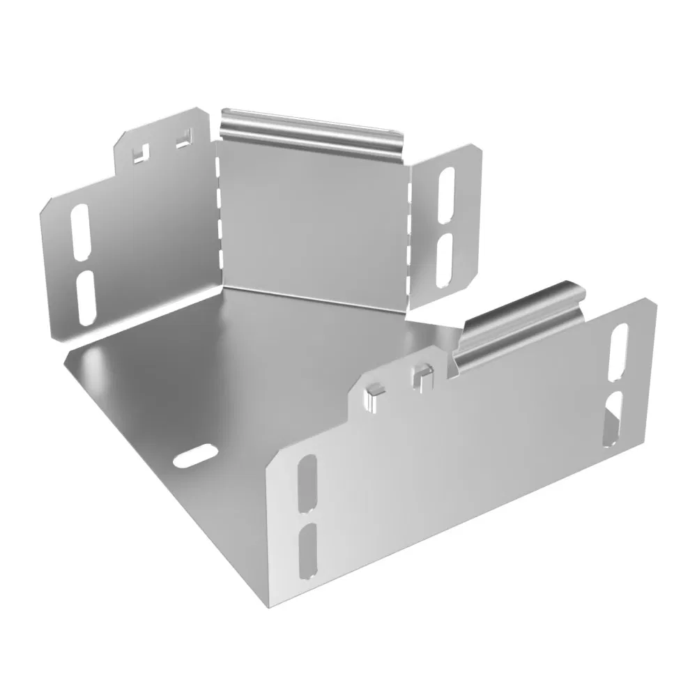 右向适配器 INOX 标准 (AISI 304) 150х100х80 (0,7 mm) Промрукав PR16.5724