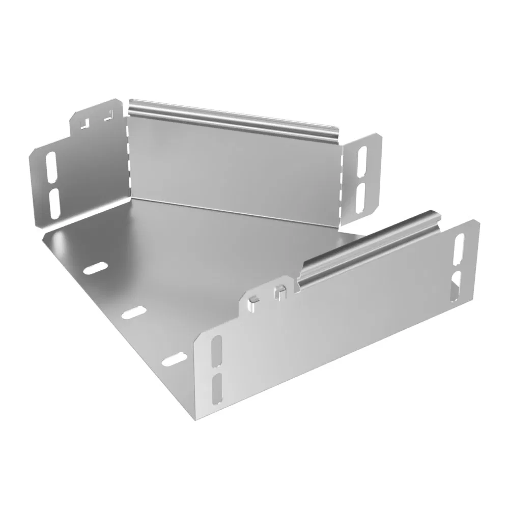 右向适配器 标准 INOX (AISI 304) 200х100х80 (0,7 mm) Промрукав PR16.5727