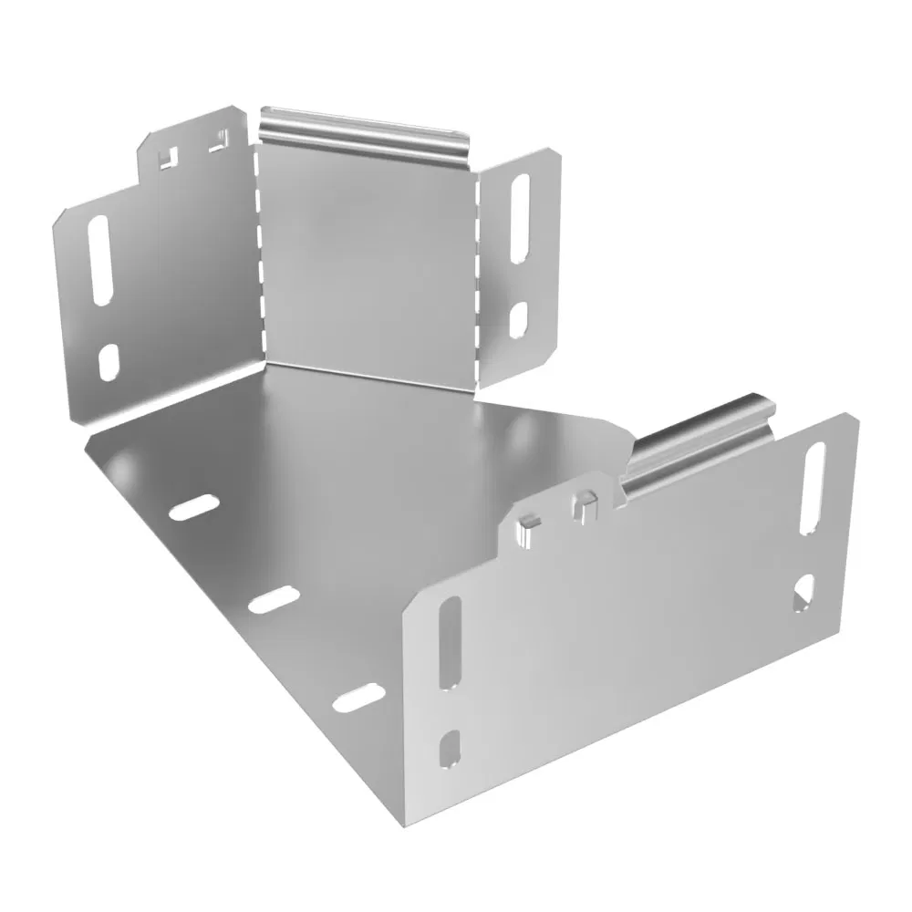 右侧适配器 标准 INOX (AISI 304) 200х150х100 (0,7 mm) Промрукав PR16.5728
